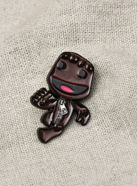 麻布仔大冒险徽章 INSERT COIN 索尼PlayStation游戏周边正版授权