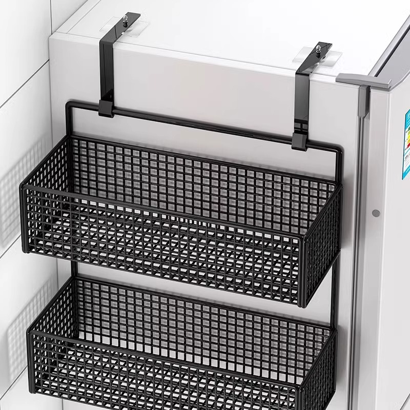 冰箱免打孔置物架多层