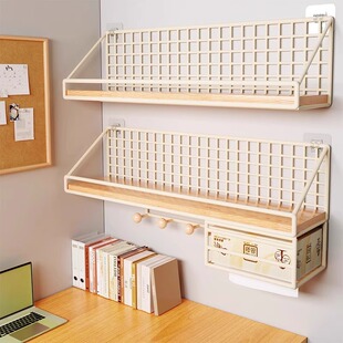 杯架壁挂免打孔水杯收纳架挂墙茶杯架子墙面杯子放水杯的置物架