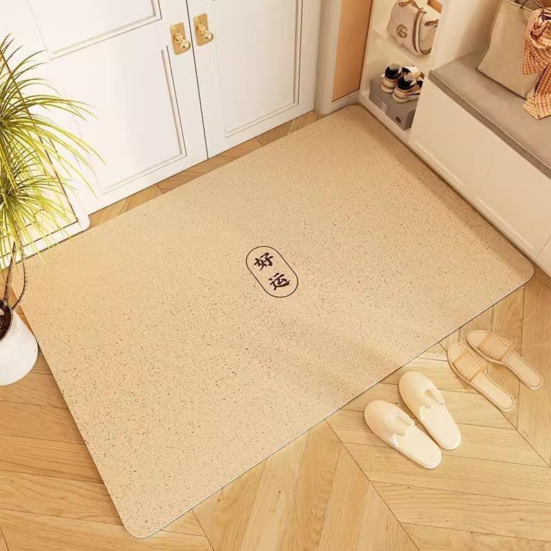 简约入户门垫丝圈进门玄关防滑耐脏家用脚垫大门外可裁剪PVC地垫,居家布艺,入户地垫,淘宝优惠券,粉丝福利购,淘宝优惠卷