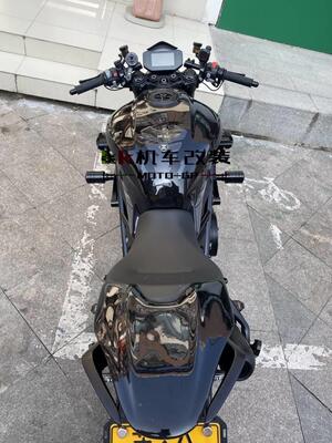 适2946用贝纳75S502C幼狮800改2装分离式车利把降低把手把方向把