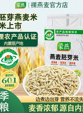 蒙燕燕麦米内蒙特产优质胚芽新米燕麦粒新鲜五谷杂粮真空免洗