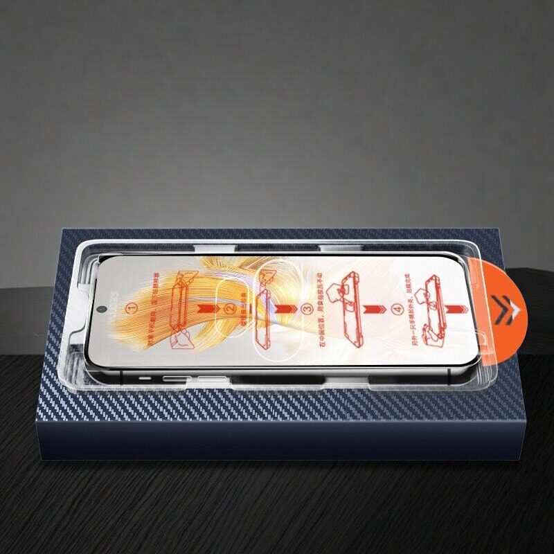 精菲适用于华为荣耀90gt钢化膜80gt/无尘仓50se秒贴x40gt全屏x30i/x20蓝光华为nova12/11se/7/6/5手机膜直屏