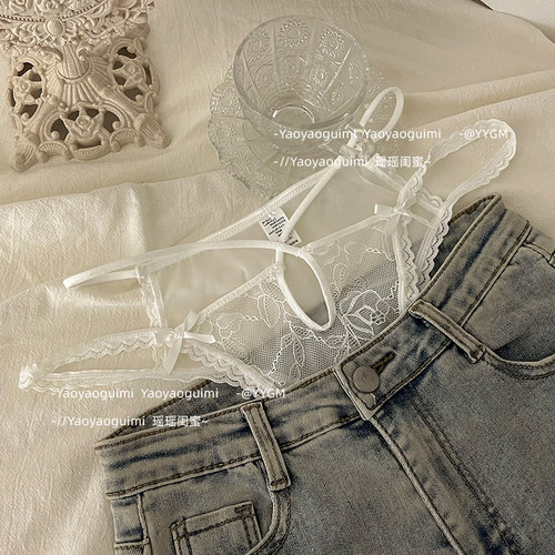 内裤女瑶瑶闺蜜夏季透明镂空