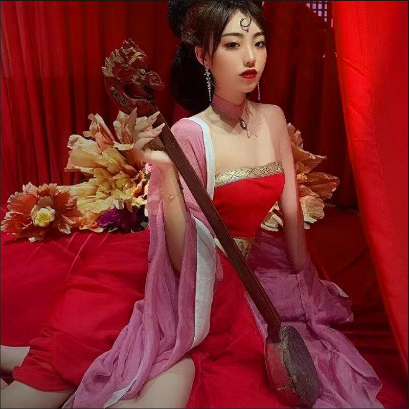 小橙子同款妲己汉服女古