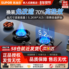 苏泊尔MB17S猛火燃气灶煤气灶家用双灶天然气燃气灶MB16SMS33S