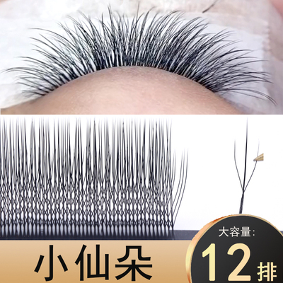 长短穿插嫁接睫毛小仙朵