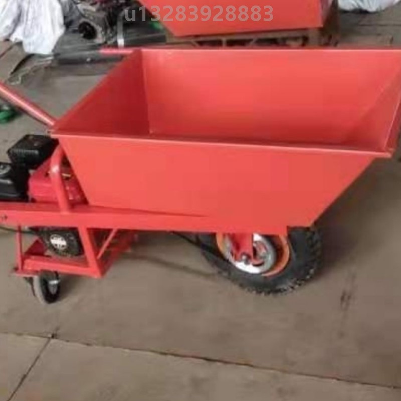 独轮斗车汽油翻斗三轮车鸡公车工地爬坡农用转运手推车果园运输车