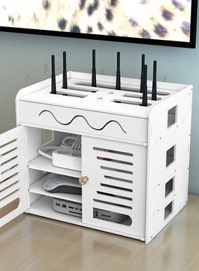 漏油器放置架wife收纳盒放猫和路由器wfi装无线网的架子wi-fi收纳