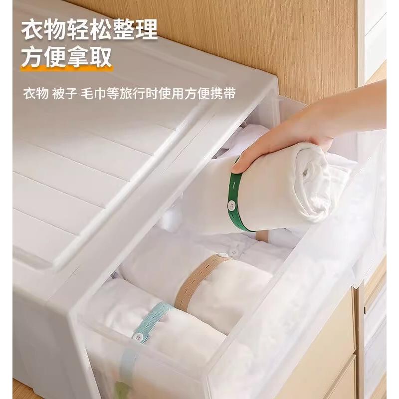 换季收纳捆被子绑带加宽加长专用拉拉卷旅行衣物松紧带整理捆衣板