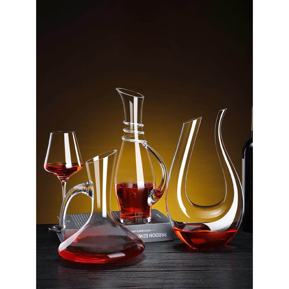 分酒器家用商用带刻度量酒大容量白酒红酒醒酒器