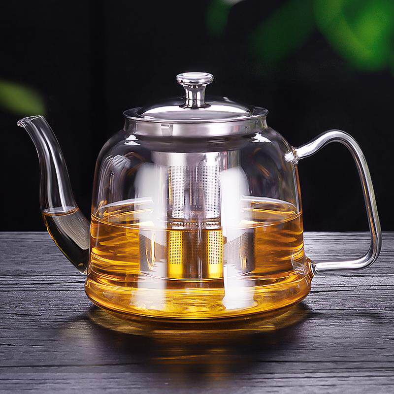 玻璃茶壶长嘴带滤网加厚耐热小大号电陶炉煮茶具套装高温单水壶器