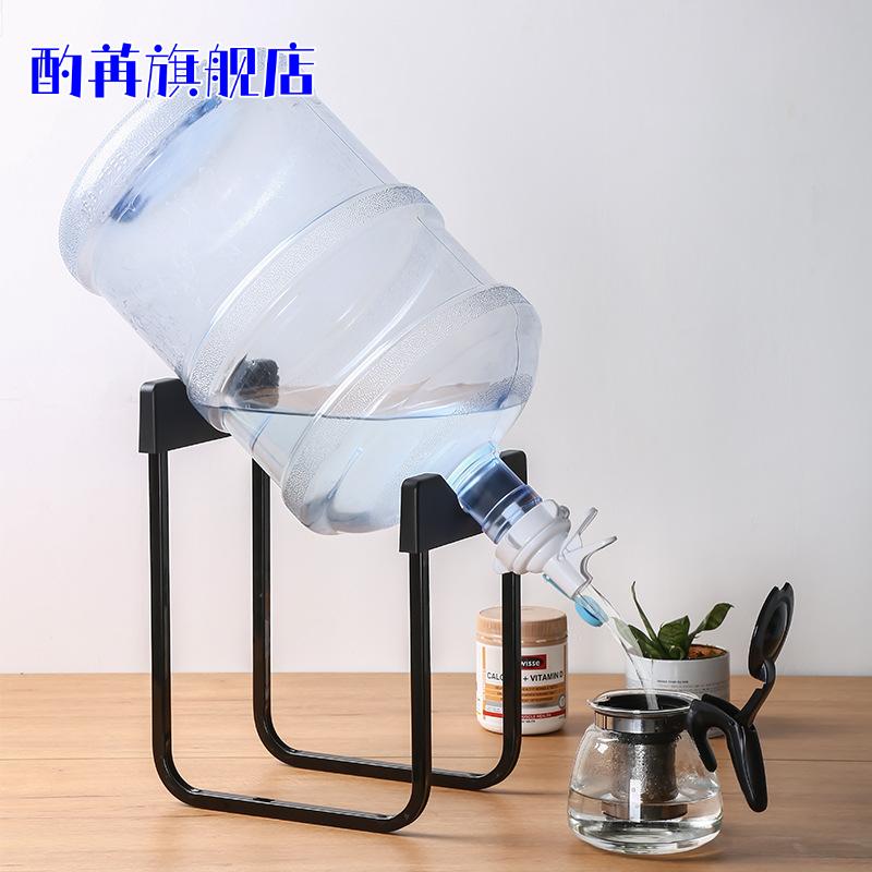 桶装水桌面支架压水器+倒置大桶