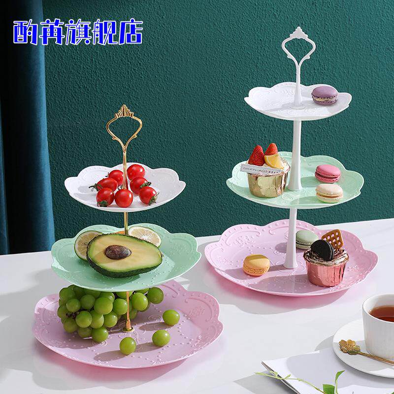 甜品台摆件套装|下午茶点心托盘