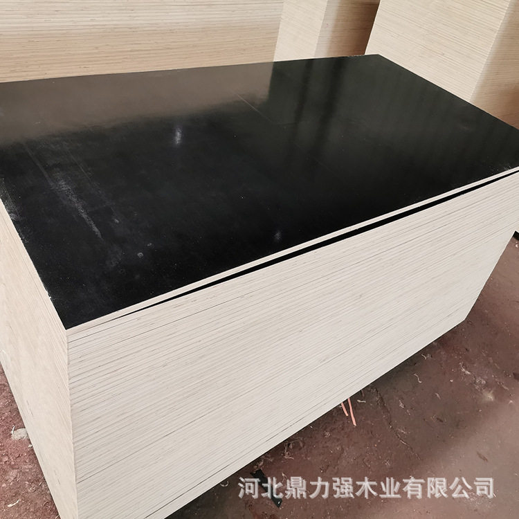廊坊清水模板混疑土建筑模板黑色覆膜木胶板多层板