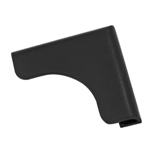 老式铝合金纱窗加高侧方卡扣防脱轨防掉扣金刚网纱窗护角保护胶套