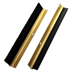 蒙莱奇毛刷条工业清洁机械软毛丝防尘密封毛刷条F型铝合金毛刷条