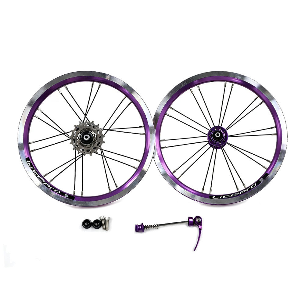 litepro14/16寸外三速轮组