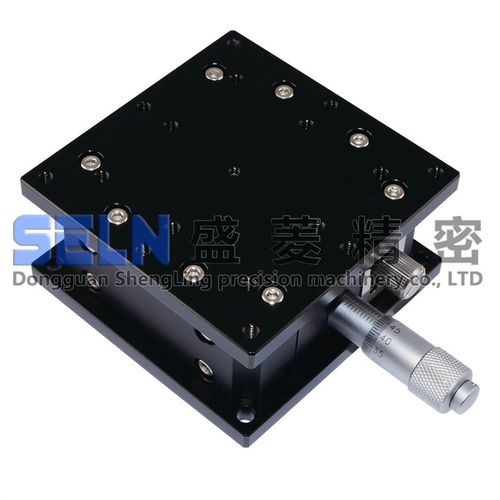 供应 Z轴LZ80-2交叉导轨型微调架手动可调滑台 精密升降位移平台