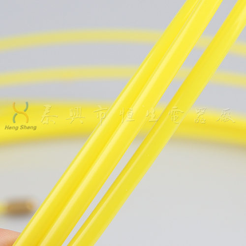 黄色玻纤穿墙线 引线拉线器 电工用 cable puller 30m 线经4mm