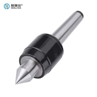 活动顶针 莫氏MK2小顶针大头全黑回转顶尖活顶尖 数控车床CNC
