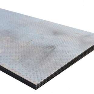 高档新款 铁板钢板花纹板5mm厚板铁件冷轧板压花板波纹板切割加工