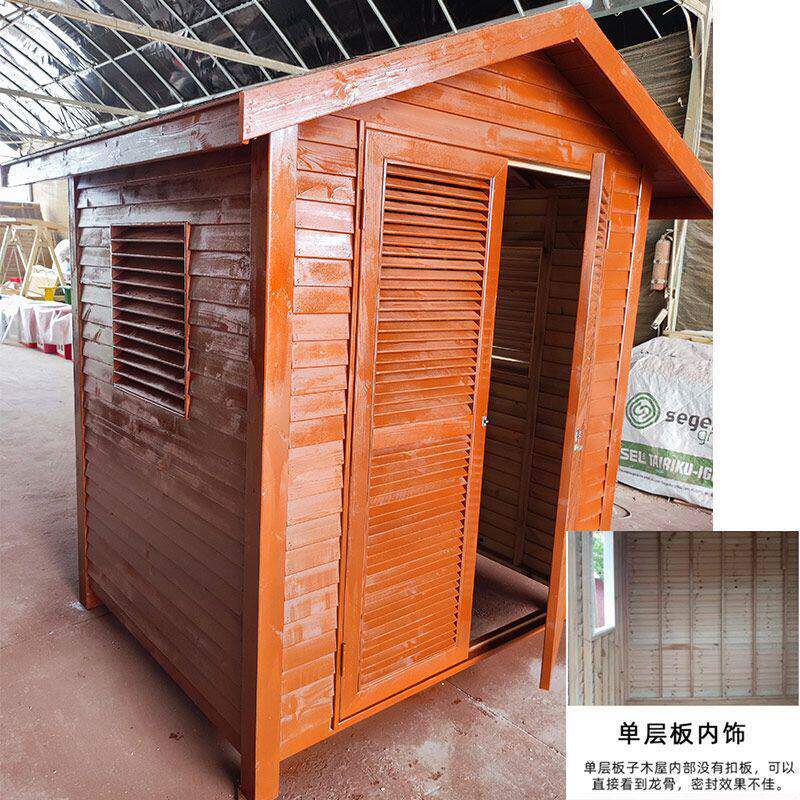 房子房室外移动摆摊设备实木户外小木屋别墅防腐木风景区组装售货