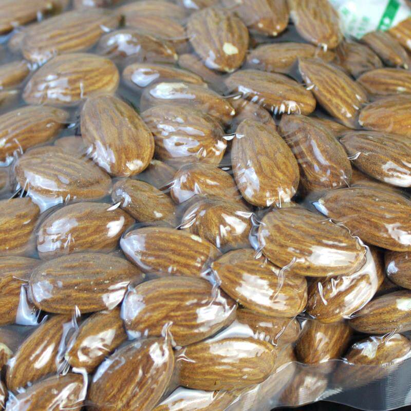 斑点杏仁原，全美国山杏仁大杏仁，，金优质烘焙料GMR500g