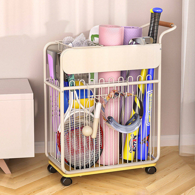 带旋转轮可移动瑜伽垫家居收纳筐健身器材运动器械收纳整理架,收纳整理,CD架,淘宝优惠券,粉丝福利购,淘宝优惠卷