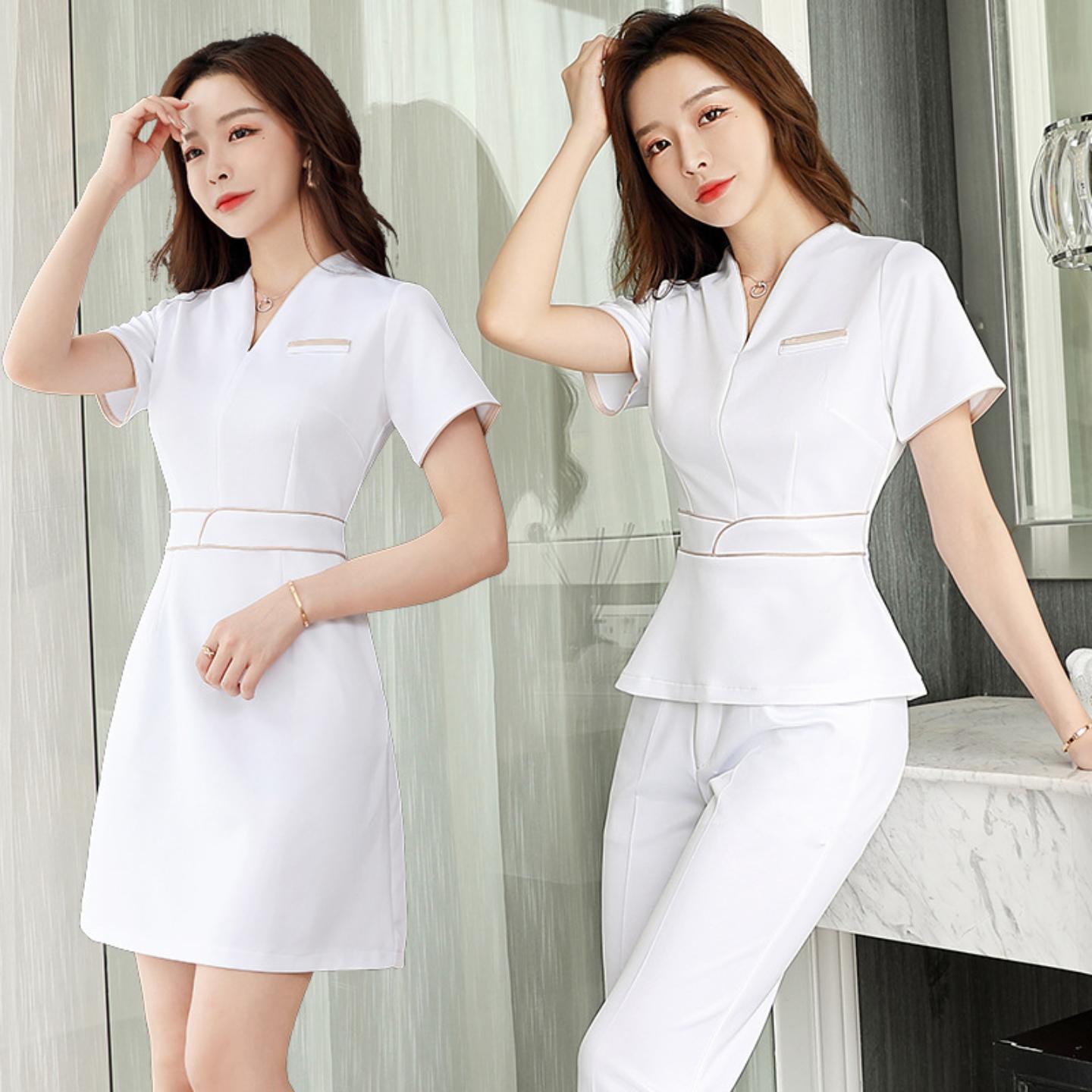 美容師制服工作服美容院皮肤管理