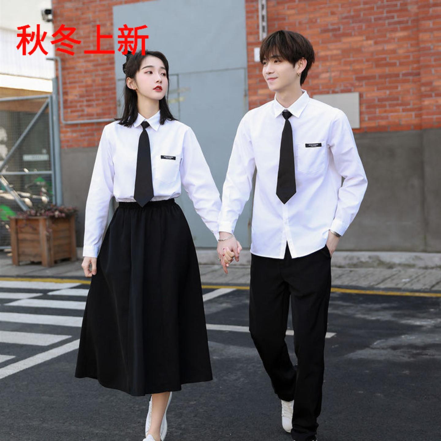 班服初中生校服套装学院风中