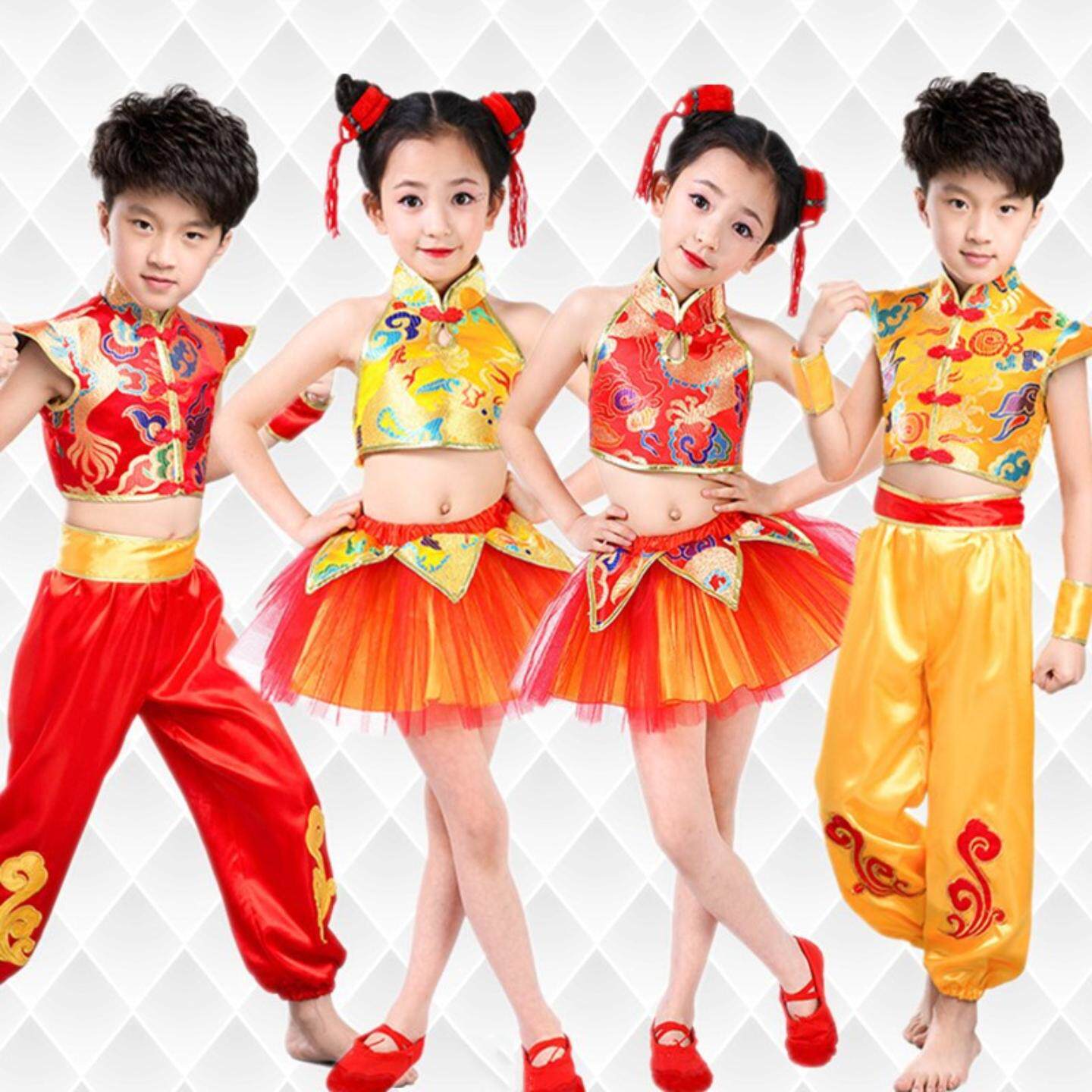 六一儿童灯笼肚兜哪吒演出服装