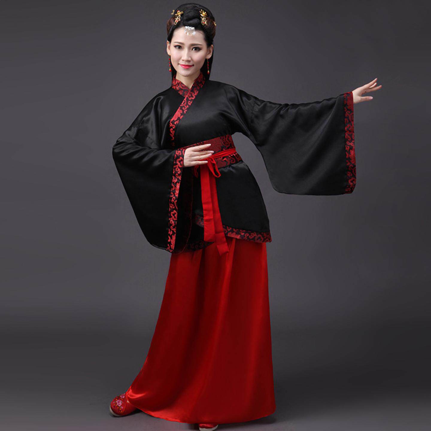 新款厂家直销古装演出服女装汉服