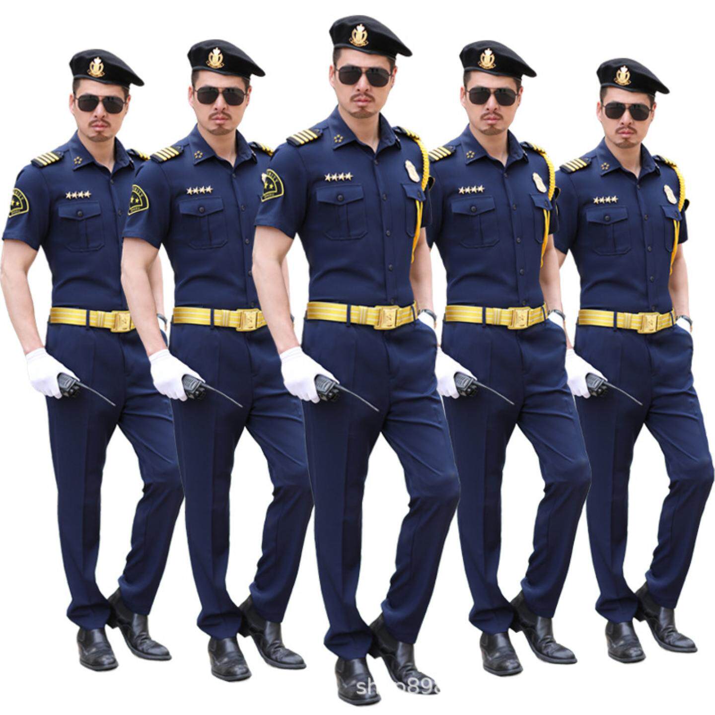 保安工作服男夏装形象岗售楼部