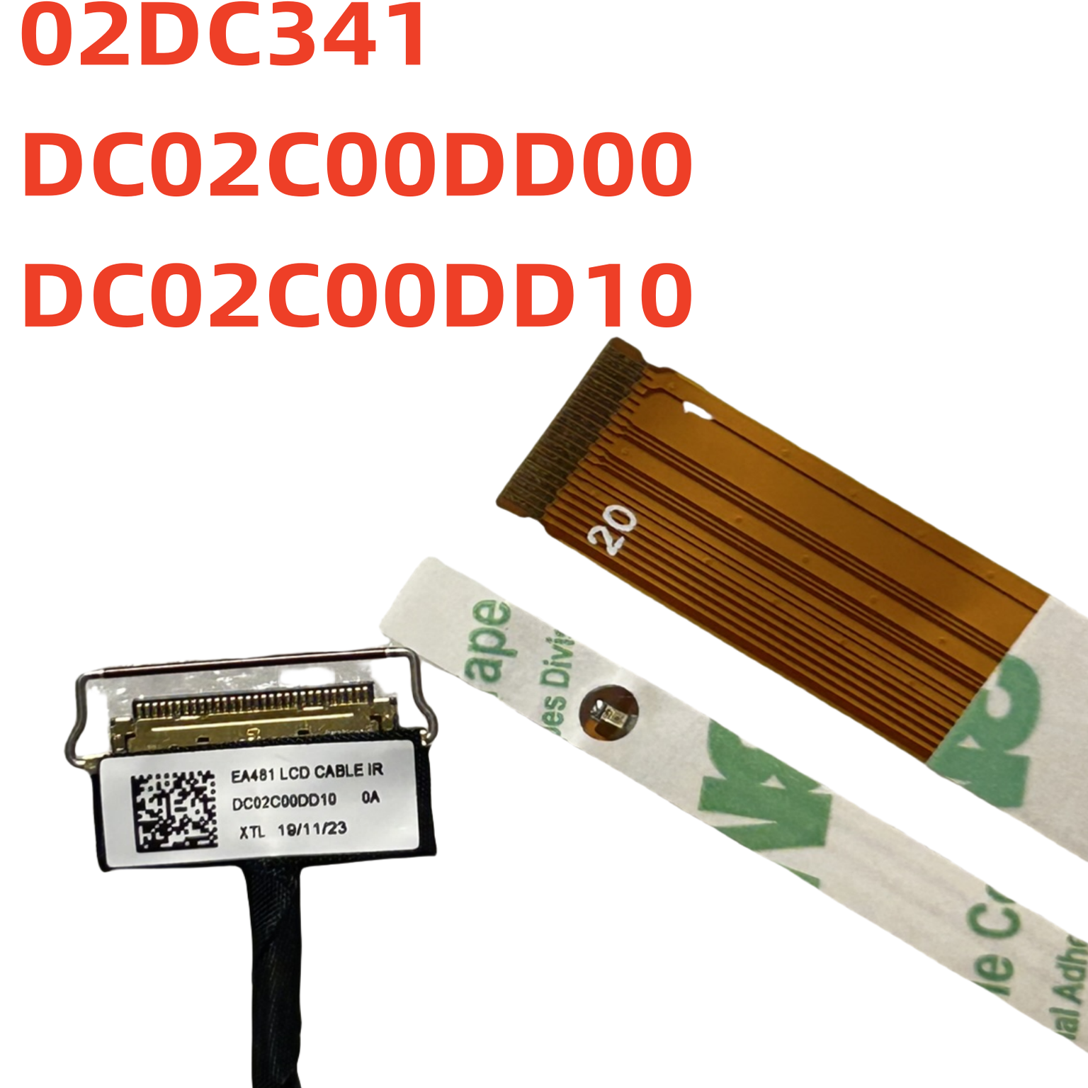 适用联想 ThinkPad A485 摄像头排线 02DC341 DC02C00DD10