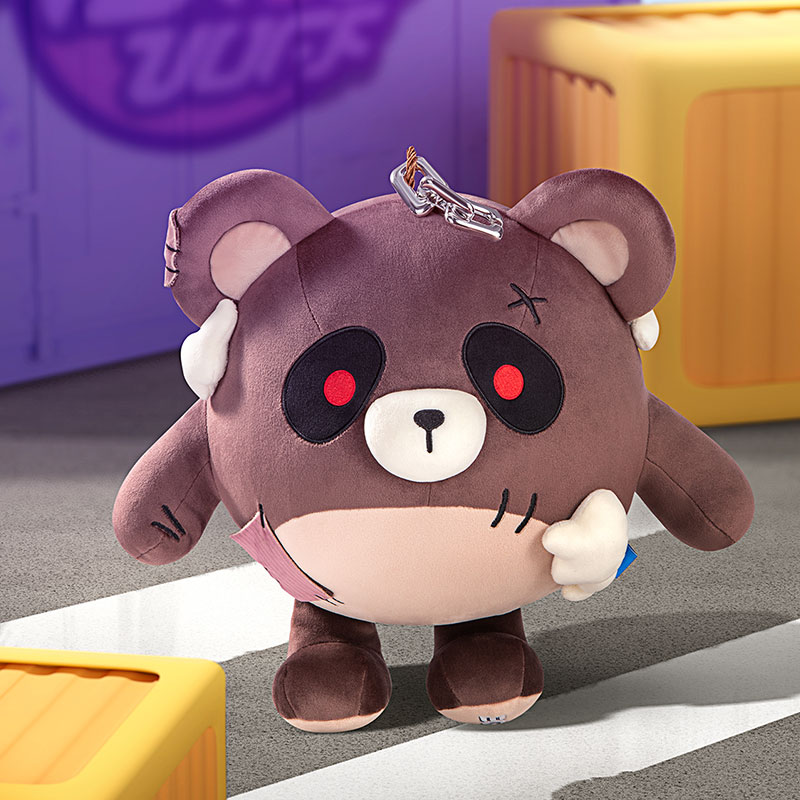 蛋仔派对失心熊毛绒公仔   失心熊