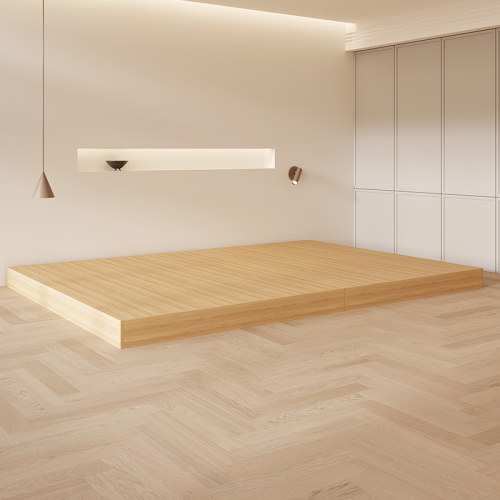 定制实木榻榻米床简约矮床落地床