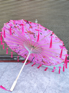 流苏花瓣跳舞伞道具走秀表演演出傣族广场工艺舞伞古典古风舞蹈伞