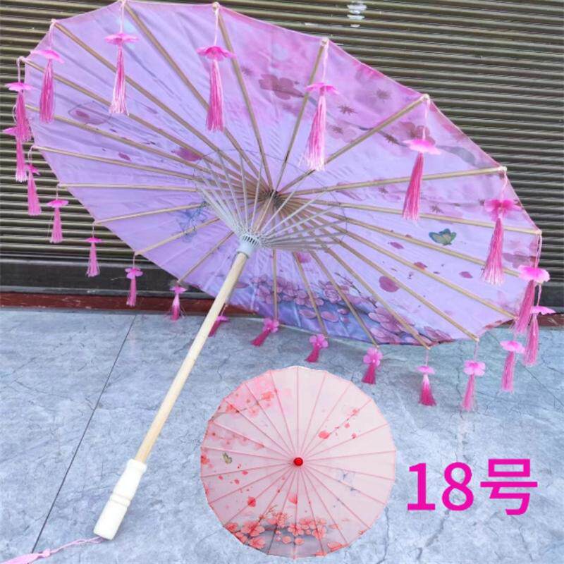 汉服舞蹈走秀演出用的吊顶雨伞伞