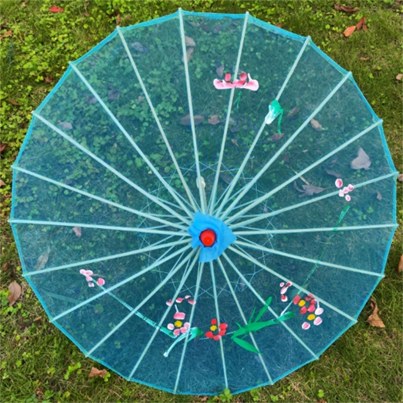 傣雨悠悠舞蹈伞傣族舞道具透明伞