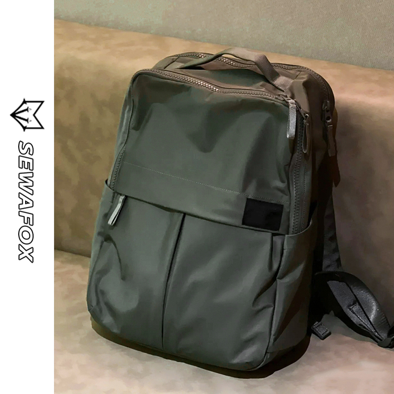 运动防水背包男女大容量商务休闲男士书包轻便旅行电脑通勤双肩包