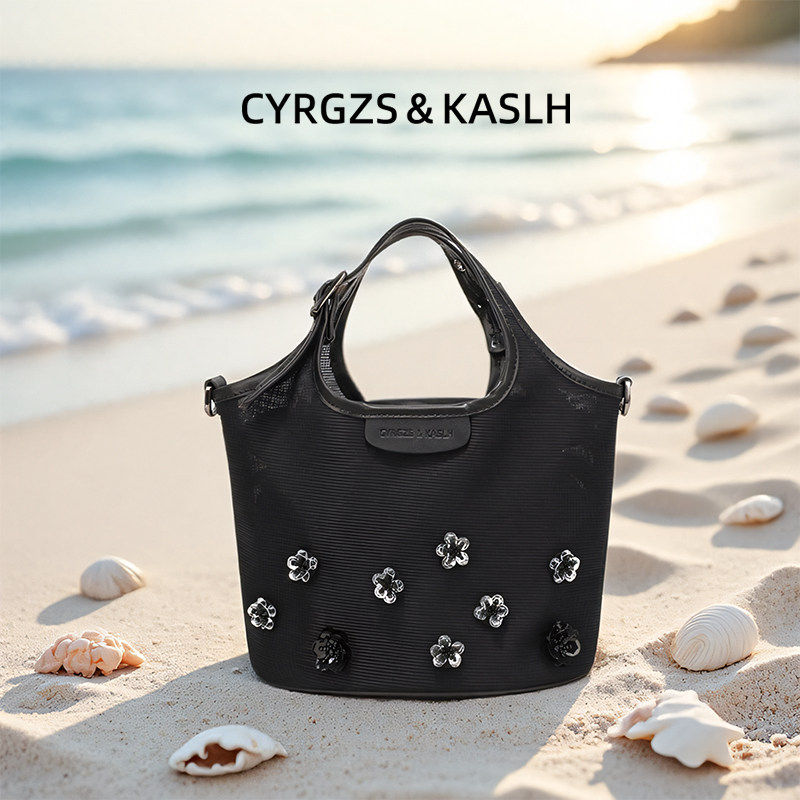 手提包女包菜篮子包2025新款包包女款轻奢小众高级感水桶包斜挎包