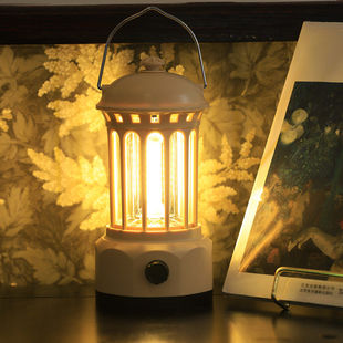 罗马柱小夜灯创意台灯礼品灯饰摆件氛围灯usb床头灯小台灯露营灯