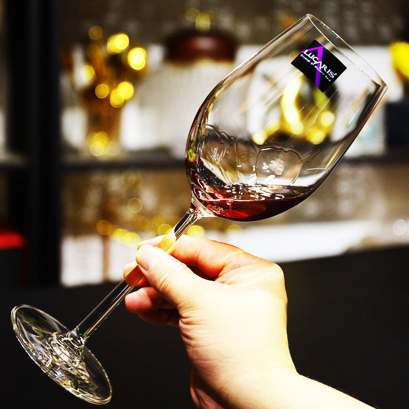 泰国进口lucaris水晶玻璃红酒杯家用欧式葡萄酒杯高脚杯香槟杯