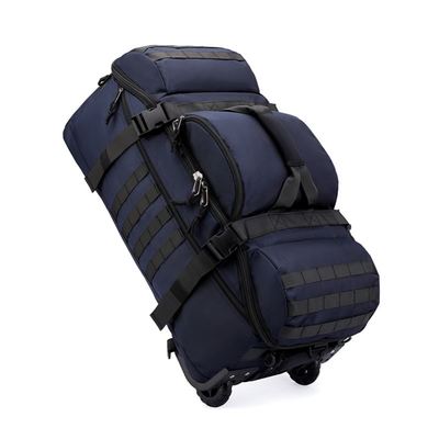 双肩背大容量旅行包手提带轮子出差旅游行李包男女户外露营收纳袋