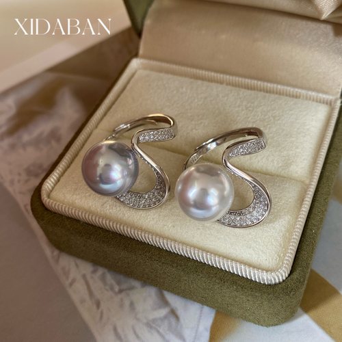 U型简约开口可调节戒指