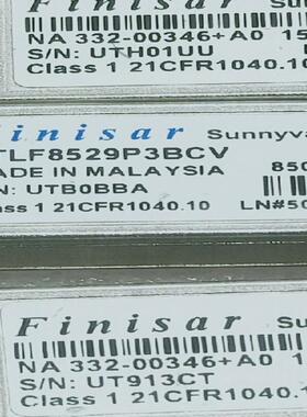 菲尼萨16G光模块 ， FTLF8529P4BCV  FTL