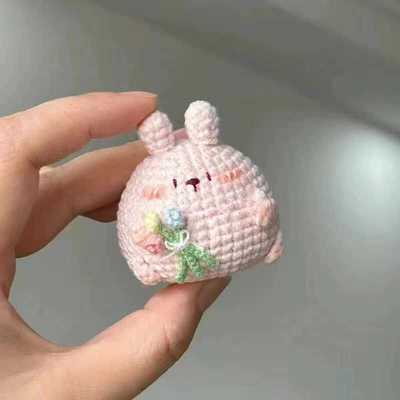 送礼物diy毛线手作可爱玩偶挂件