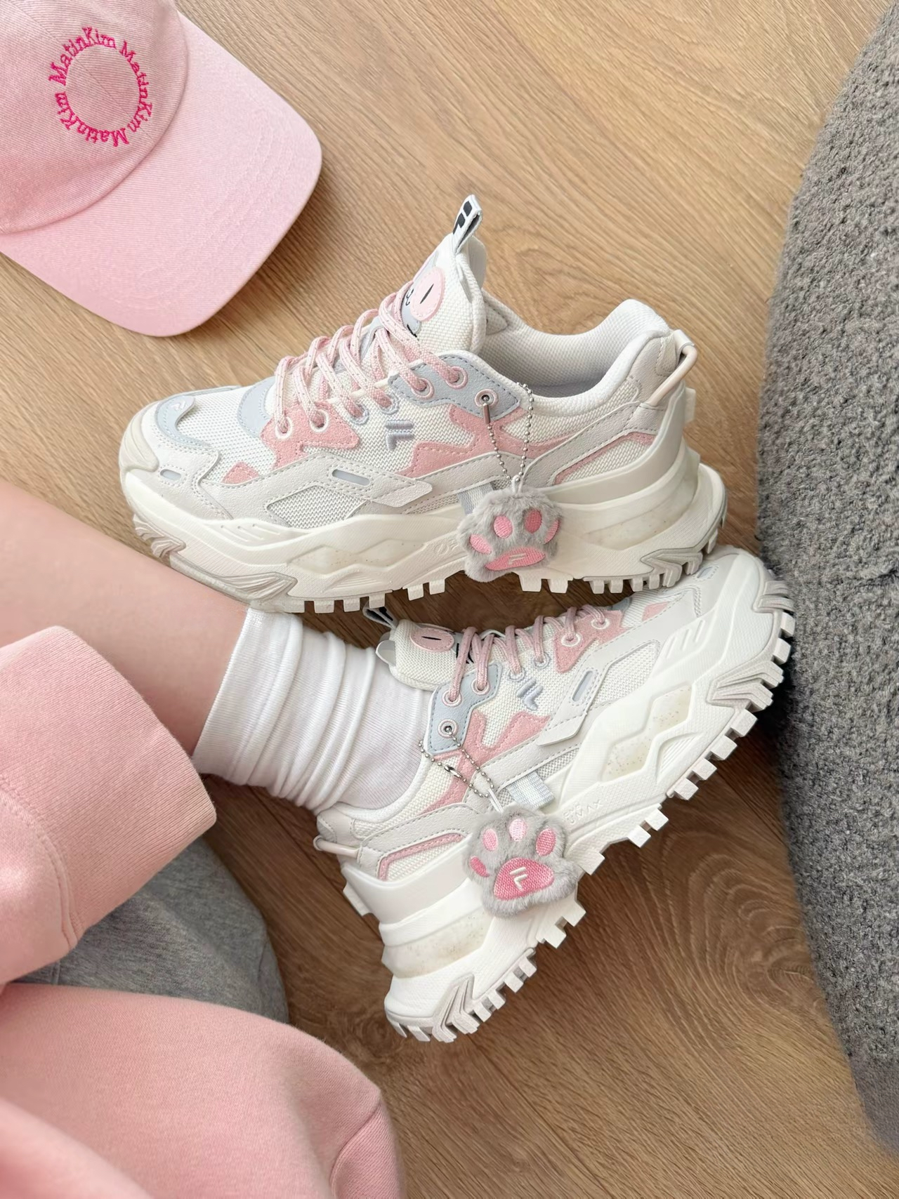 FILA斐乐女鞋2026新款硬糖女鞋春夏新款厚底老爹鞋休闲鞋复古潮鞋,运动鞋new,老爹鞋,淘宝优惠券,粉丝福利购,淘宝优惠卷