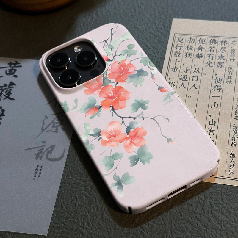 iphone苹果手机壳菲林新中式简约